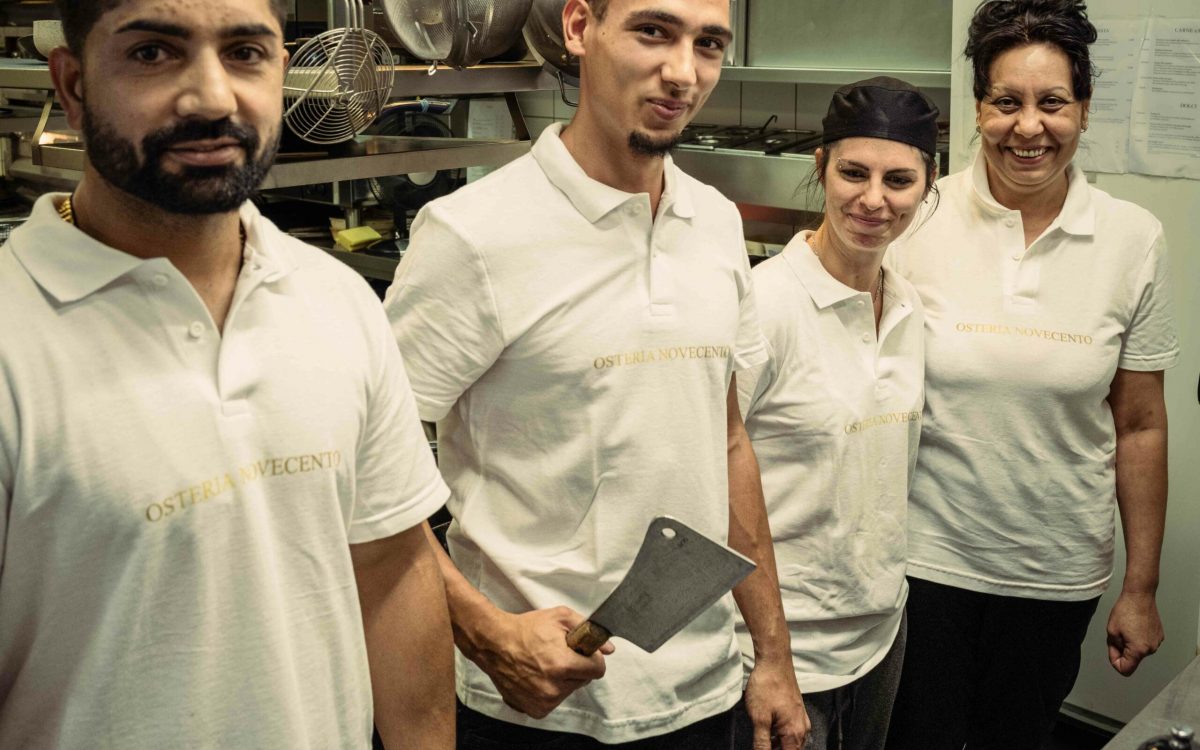 italiener münzplatz team küche - osteria novecento