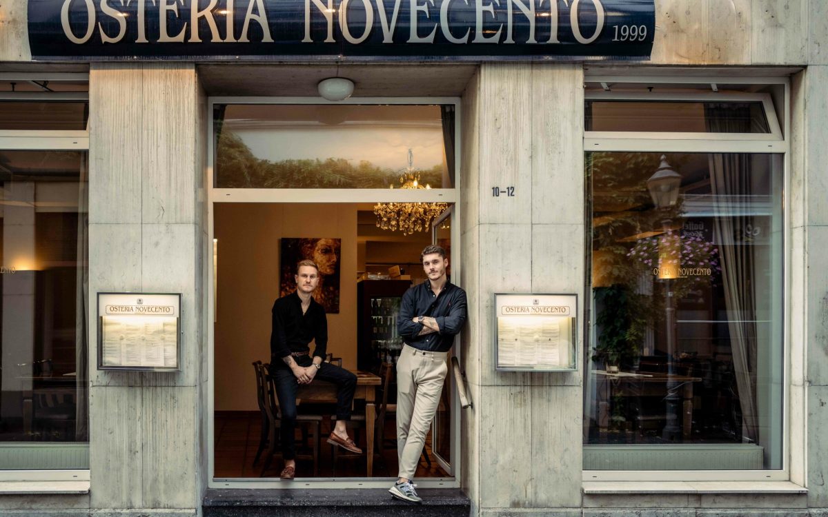 neues team osteria novecento